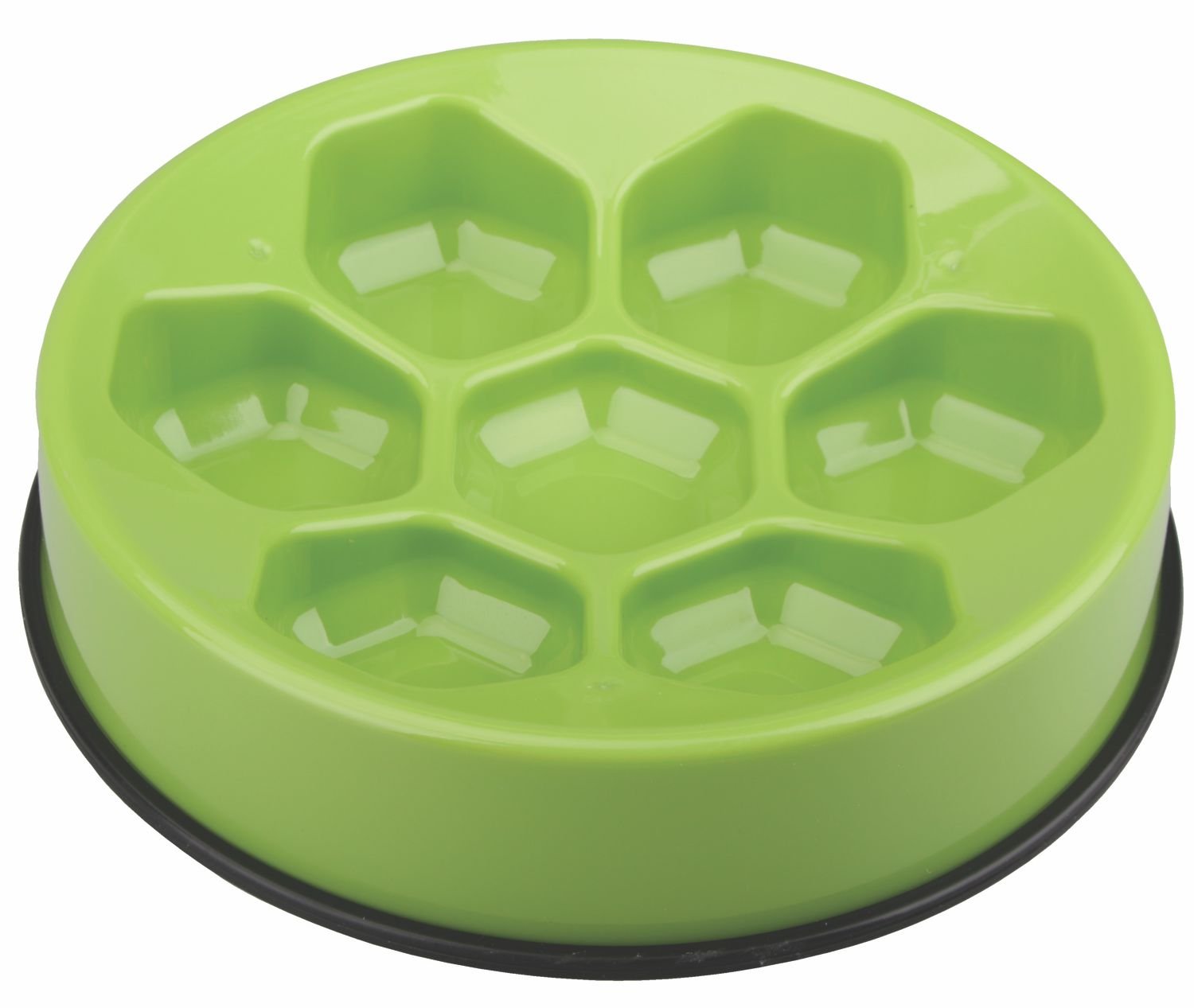 M-PETS 10503908 Dog Bowl Melamine Cavity 1200 ml Green