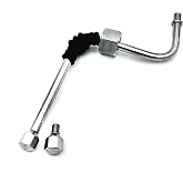 MacMaxe Stainless Steel Steam Wand for Rancilio Silvia (V1/V2) Espresso Machine with Single and Triple Hole Tip Nozzle