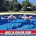 GoFloats American Flag Adult Water Wing Floaties - Own The Pool (Novelty USE ONLY)