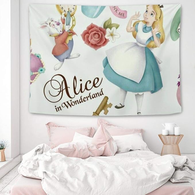 Disney Collection Tapestry Alice In Wonderland Wallpaper