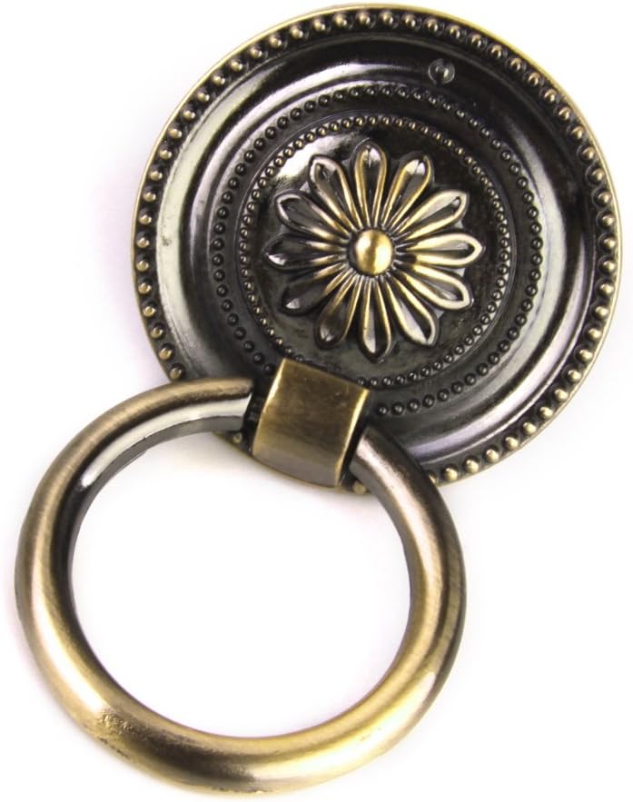 2 Pomelli Per Cassetti In Stile Antico Bronzo - Per Mobili, Comò E Armadi - Foto 2