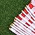 LUOEM Racing Stick Flags Mini Racing Flags Red White Checkered Flag On Stick for Nascar Tiny Car Sport Events Decoration Supplies,Pack of 10