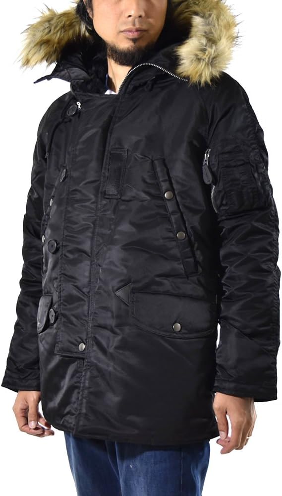 Amazon アヴィレックス アウター N 3b Commercial メンズ コート ジャケット 通販