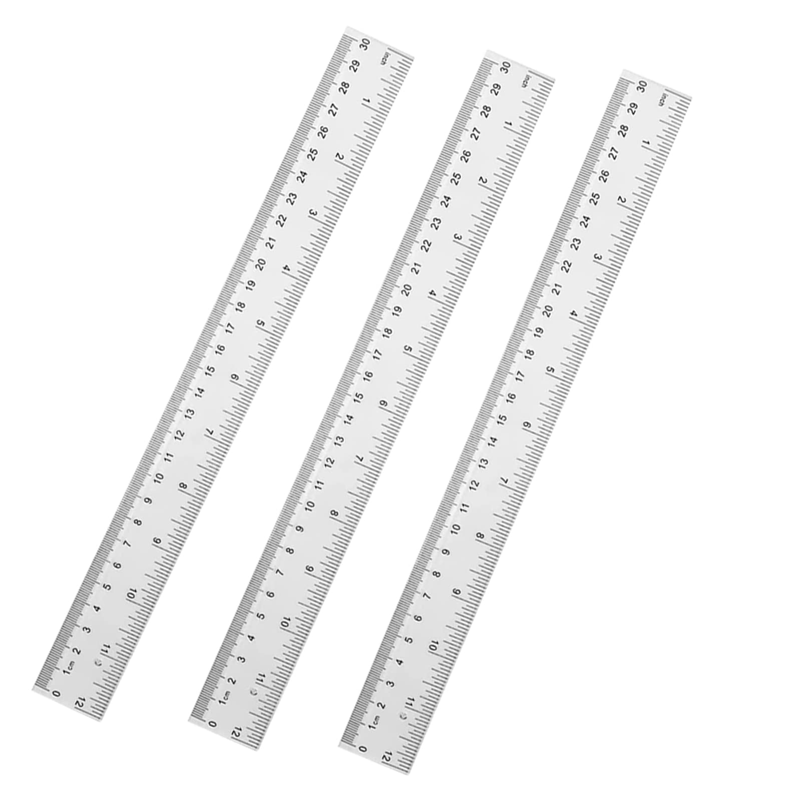 Mua Clear Ruler 12 inch, Plastic Ruler, Metric Ruler, Transparent Ruler, 12 inch Ruler with