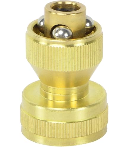 Boquilla De Agua Giratoria Bullseye 810C - 4 Patrones De Chorro, Ajustable, Alta Presión, Conexión Universal