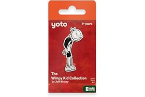 Yoto Diary of a Wimpy Kid Collection by Jeff Kinney – 3 Kids Audiobook Cards for Use Player Mini Bluetooth Speaker, Fun Educational Daytime & Bedtime Stories for Children Ages 7+