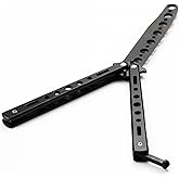 Tairantop Butterfly Comb, Butterfly Trainer Tool,Trainer Practice Tool,Metal Comb for Beginners Practicing Flipping Tricks, 1