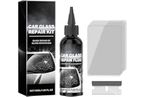 New Car Windshield Crack Repair Kit, Glass Cracks Gone Repair Kit,Glass Repair Liquid for Cracks Windshield Repair Kit, Quick