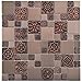 Copper Color Stainless Steel Metal Mosaic Tile for Kitchen Backsplash Wall (3