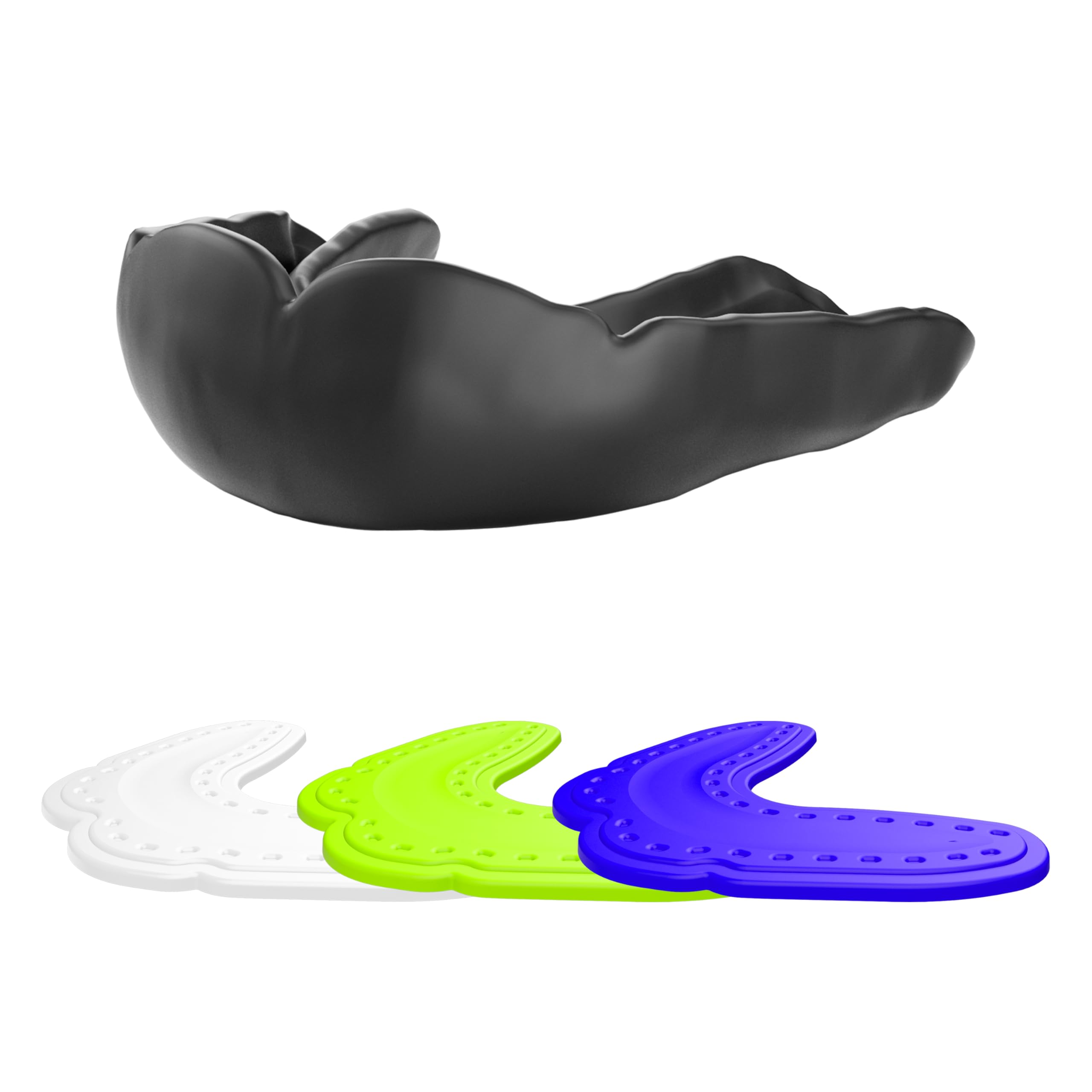 Shock Doctor Unisex's Ultra Microfit Mouthguard, Black, Adult