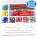 AUSTOR 560 Pieces Jumper Wire Kit 14 Lengths Assorted Preformed Breadboard Jumper Wire with Free Box primary