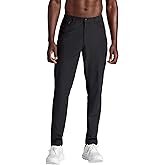 Gaiam Mens Commuter Pant, Straight Fit, 30” Inseam, Stretch Midweight Material, Moisture-Wicking