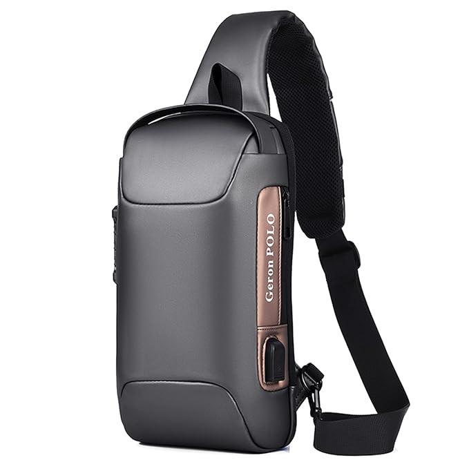 Chest Bag Shoulder Bag Sports Waist Bag MultiFunction Messenger Bag
