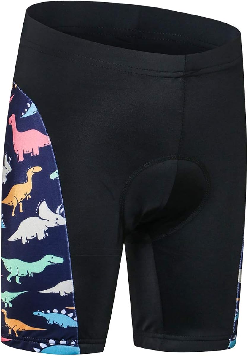 Children Cycling Bike Shorts Bicycle Riding Half Pants 3D Gel Padded Cycle Wear Tights: Clothing