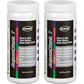AquaChek 551236-02 Pro Silver Swimming Pool Test Strips, 2-Pack
