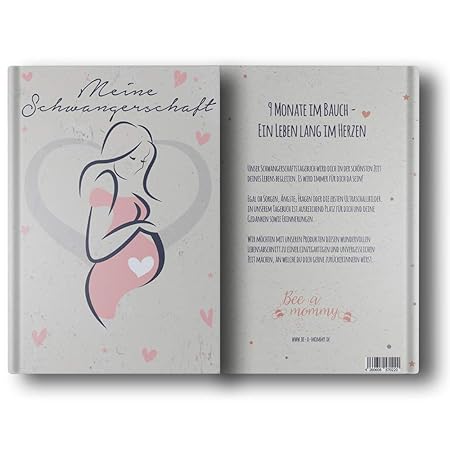 Schwangerschaftstagebuch – Schöne Momente und Erinnerungen Ihrer Schwangerschaft in unserem Tagebuch