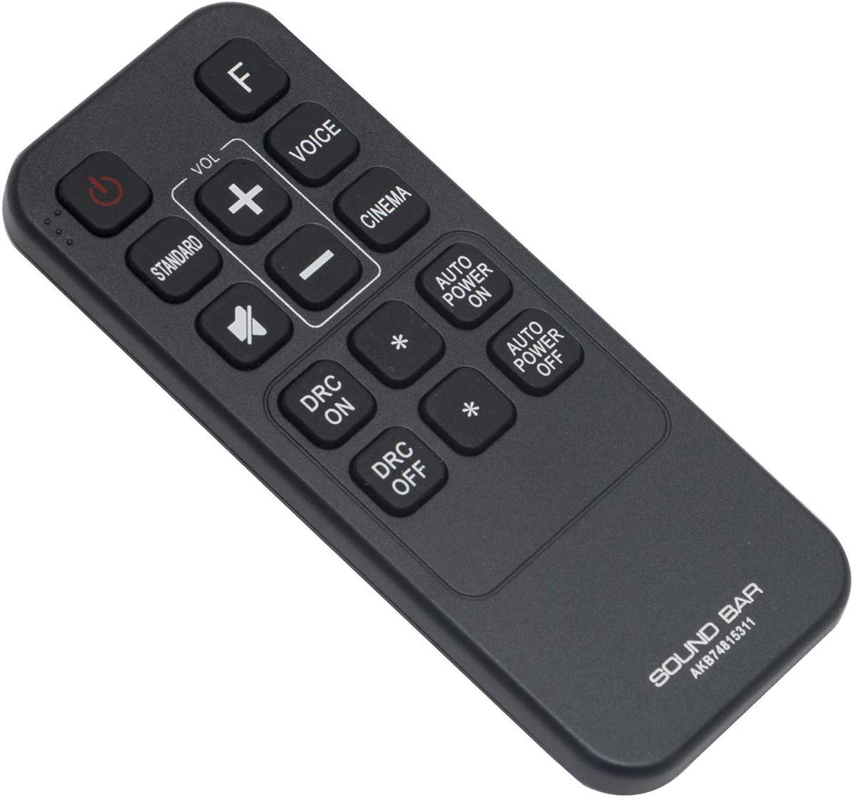 ALLIMITY AKB74815311 Remote Control Replaced for LG Soundbar LAS260B 2.0 Ch 100W