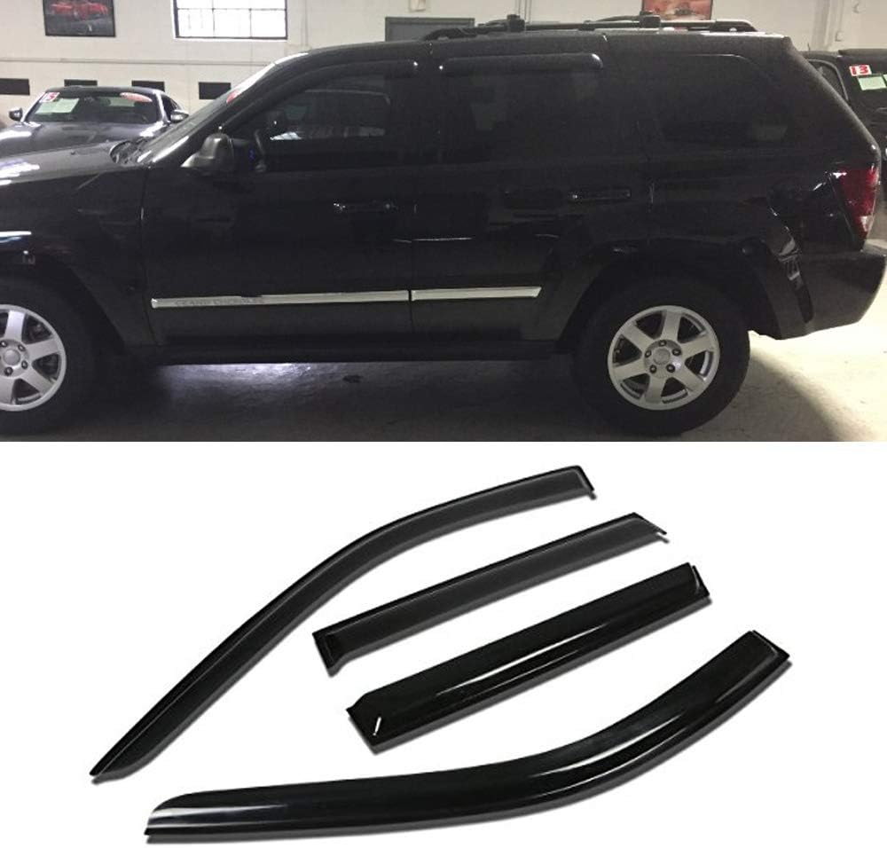Gevog 4Piece Side Window Deflector Original Window Visors