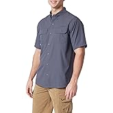 Unionbay Mens Ub Tech Short Sleeve Button Up Fishing Shirt