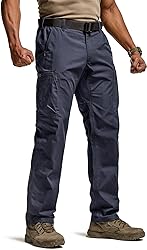 CQR Men's Military Cargo Pants, Water Resistant