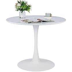 VONLUCE Round Dining Table, 36 Inch Tulip Table