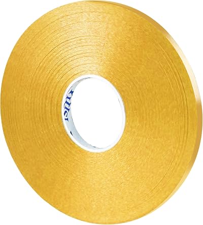 DONQL Balloon Ribbon Curling Ribbon 50M Gold 5mm Gift Wrapping
