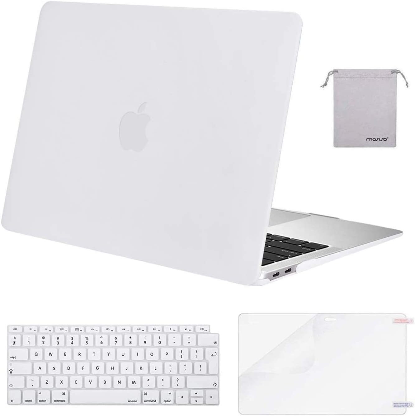 MOSISO Compatible with MacBook Air 13 inch Case M1 2021 2020 2019 2018