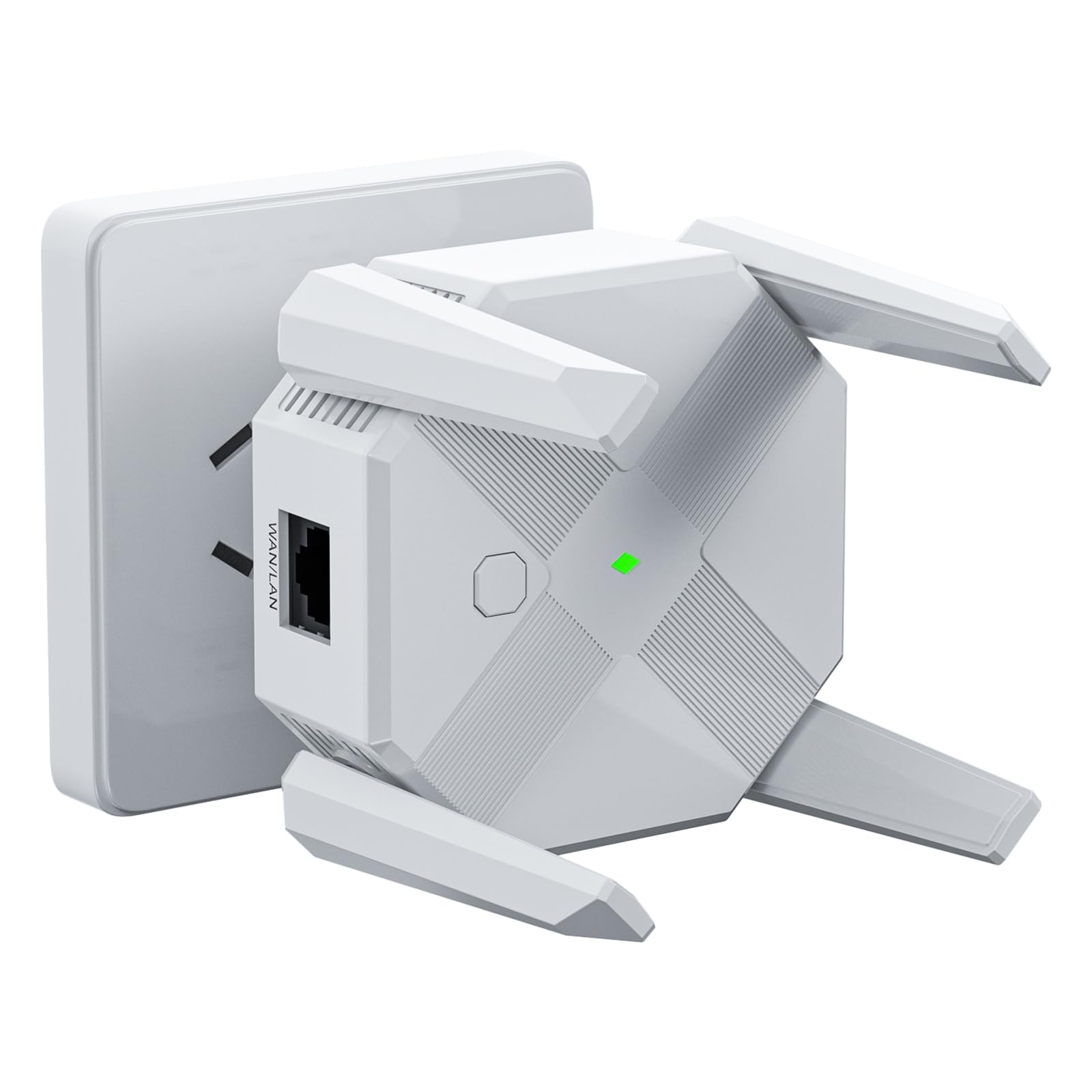 thumbnail image 2 of Zodthod WiFi Extender Booster - 6 Antenna, Up To 10000 Sq.ft Coverage, 1200Mbps Dual Band, Latest Version 2 of 8