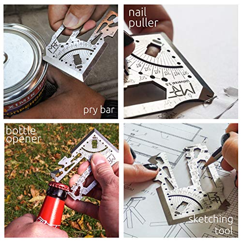 MRF MULTITOOLS Credit Card Multitool 60+Tools in One Universal 3.0