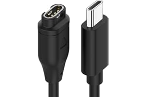 Tebiemao USB-C Charger Compatible with Garmin Watch, Charging Cable for Garmin Fenix 8, Fenix 7 7X 7S, Fenix 6 6X 6S Pro, Fenix 5 5X 5S, 3.3FT