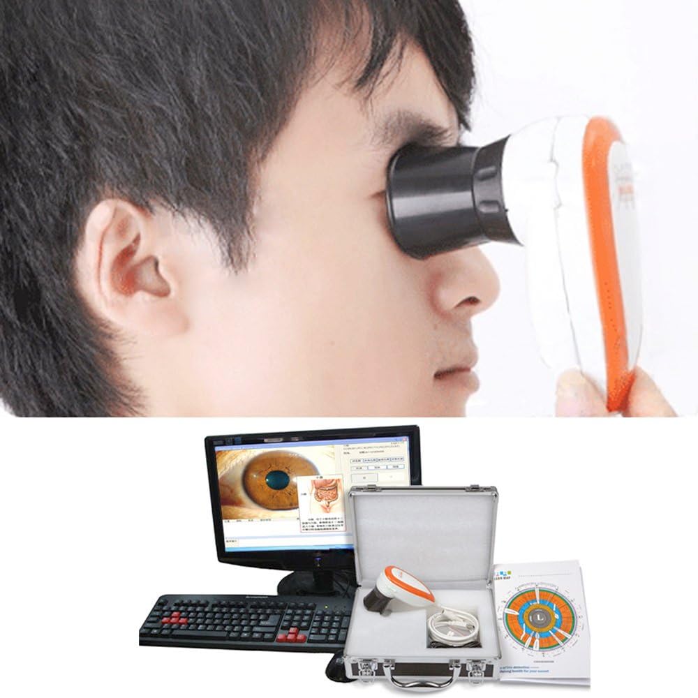 Carejoy NEW 5.0 MP USB Iriscope Iris Analyzer Iridology camera with pro Iris Software