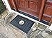 FANMATS 11455 Pittsburgh Steelers Heavy Duty Vinyl Medallion Outdoor Door Mat - 19.5in. x 31in.