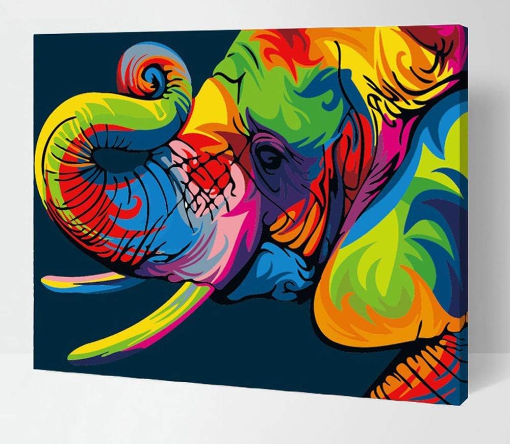 iFymei DIY Oil Painting Kit , Paint by Numbers for Adults & Kids & Beginner , 16 x