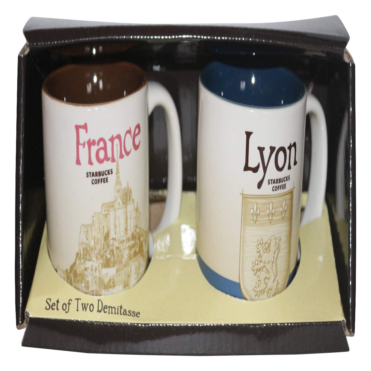 Starbucks Espresso Set Lyon France/France Coffee Espresso Cup