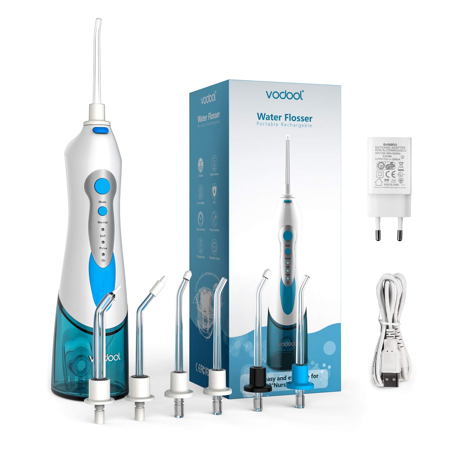 Water flosser, Hydropulseur Jet Dentaire Irrigateur