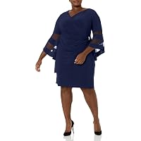 sachin and babi light blue dress Plus Size Evening Wear