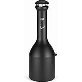 Rubbermaid Commercial Products Infinity Smoker Station High Capacity, 4.1G | Black, Weather Resistant, Cigarette Butt Receptacle/Disposable, Outdoor Ashtray For Bars/Restaurants/Offices/Malls