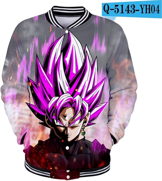 Amazon Co Jp 最新アニメドラゴンボールパーカースウェットシャツ男性 女性3dクールドラゴンボールzの子孫悟空ポケットパーカーファッションストリート Yh04 Xxxl Clothing Accessories