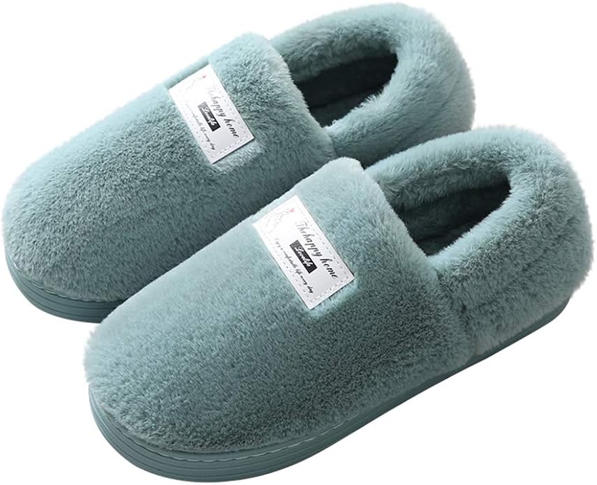 House Slippers for Women Unisex AntiSlip Closed Back