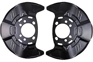 Roneeson Front Left and Right Side Brake Dust Shield Backing Plate Splash for Subaru Forester 2008-2018, Impreza 2008-2016, XV Crosstrek 2013-2015, Crosstrek 2016-2017