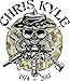 Wall Chris Kyle Memorial American Sniper CAMOuflage car window Decal Vinyl Sticker Navy Seal