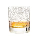 Greenline Goods Whiskey Glasses - 10 Oz Tumbler for
