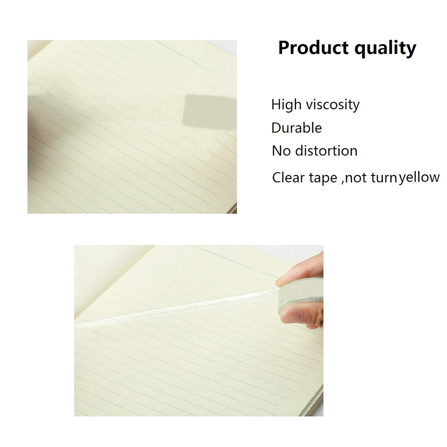 Transparent Tape Clear Tape, 32 Rolls Clear Adhesive Tape for Office, Home, School Each Roll 3/4 x 1000 Inches: Industrial & Scientific