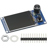 2.4 Inch TFT LCD Display Module with EC11 Rotary Encoder, SPI Interface, ST7789 Driver, 3.3V, for Arduino, STM32, ESP32, Raspberry Pi DIY Projects