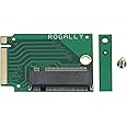 Suckoo for Asus Rog Ally Handheld Conversion 2230 to 2280 SSD Hard Drive Expansion Board NVME M-Key NGFF M.2 PCIE 4.0 3.0 Gold Finger High Capacity Adapter 90 Degree Upgrade Converter Expansion Card