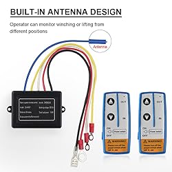 WATERWICH 2pcs Wireless Winch Remote Control Kit