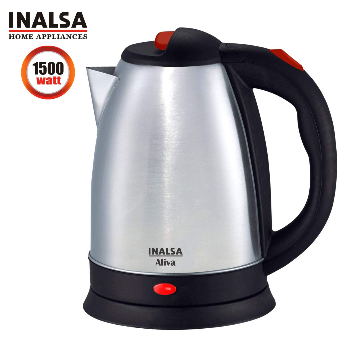 Electric Kettle 1.5 Litre Capacity with 1500W Inalsa Best Price
