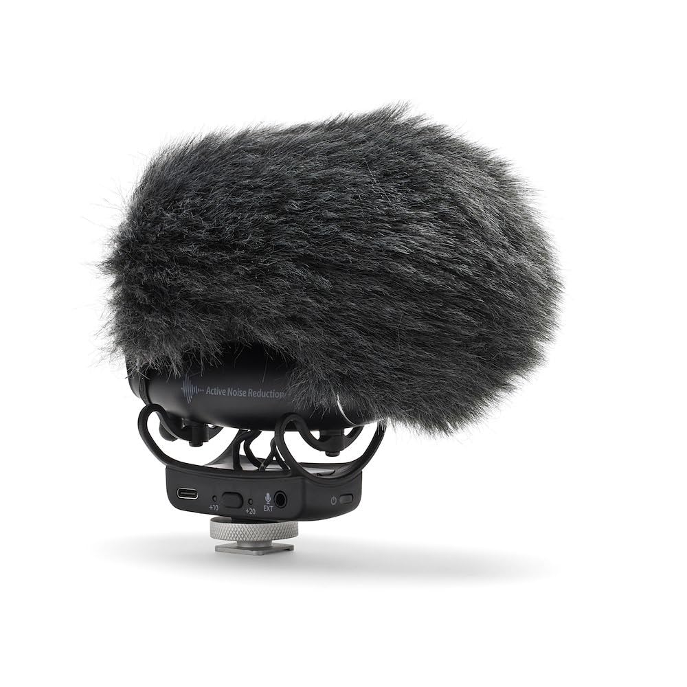 JOBY Wavo PLUS Windjammer, Protective Cover for Wavo PLUS Microphone, Dead Cat for Capturing Optimal Audio, Noise Reduction Video Camera Accessories for Content Creation, Vlogging, Video