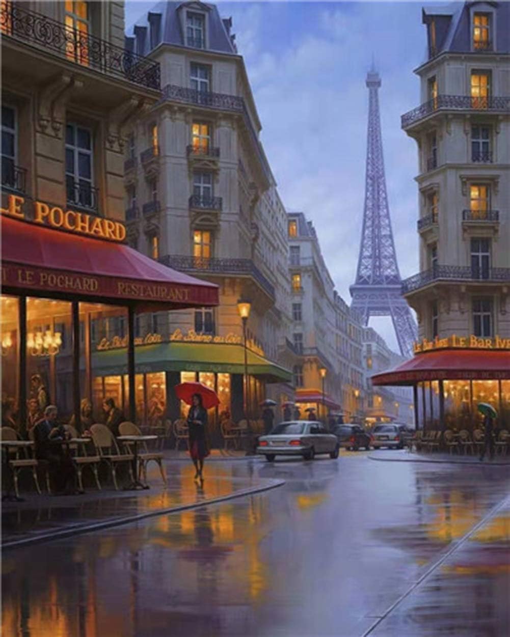 Amazon Com Wowdecor Paint By Numbers For Adults Beginner Kids Number Painting Eiffel Tower Paris France Paris Street View 40x50 Cm Wall Art Gifts Tower Framed Amazon Com Wowdecor Paint By Numbers For Adults Beginner Kids Number Painting Eiffel Tower Paris France Paris Street View 40x50 Cm Wall Art Gifts Tower Framed