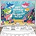 SJOLOON 7X5FT Blue Ocean Shark Birthday Party Backdrop Baby Shark Party Backdrop Baby Shark Banner Photography Backdrops Vinyl Photo Studio Props 11445